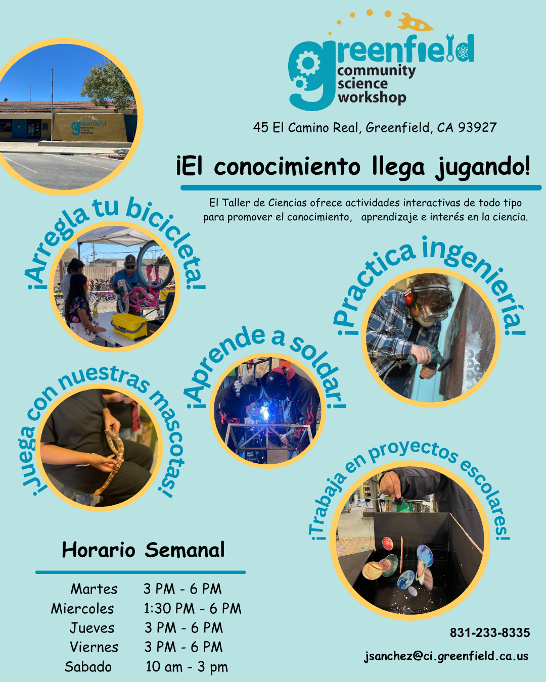 Spanish Weekly Schedule