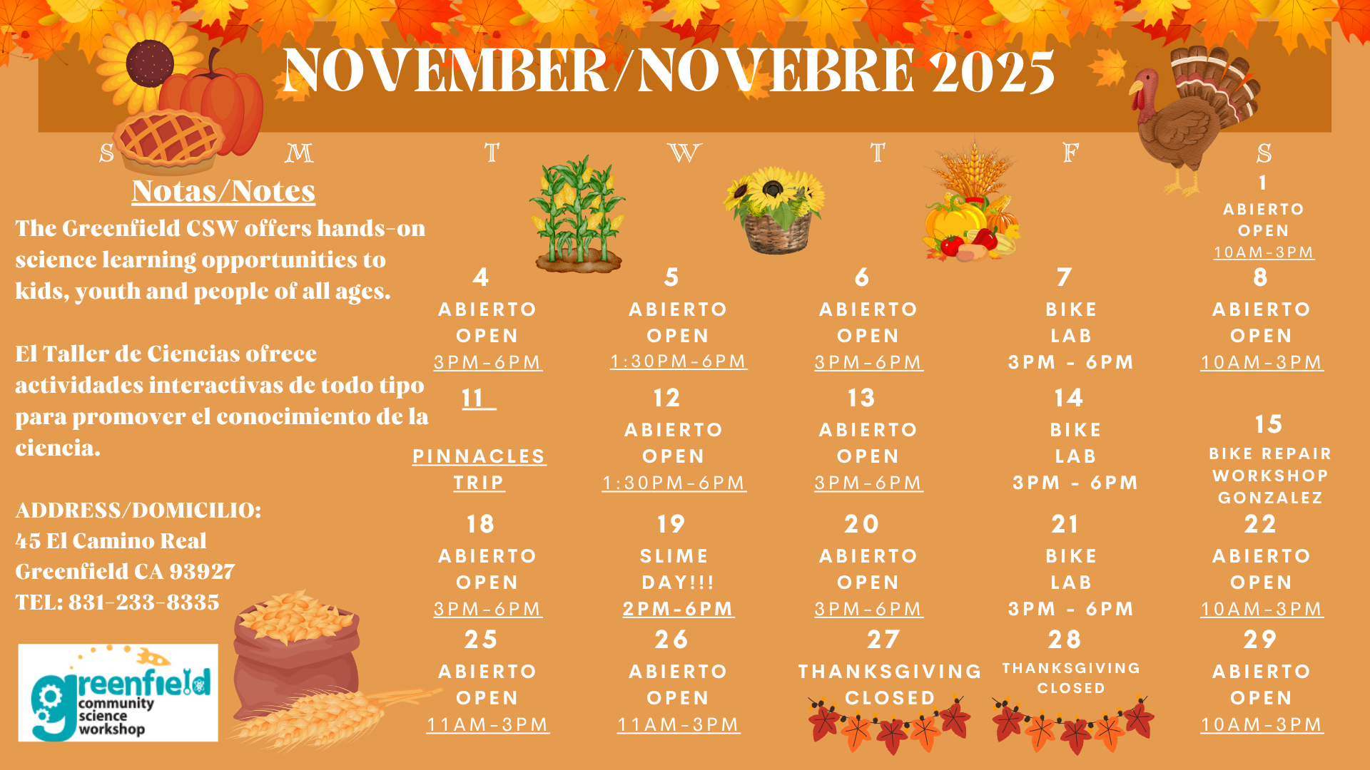 CSW November 2025