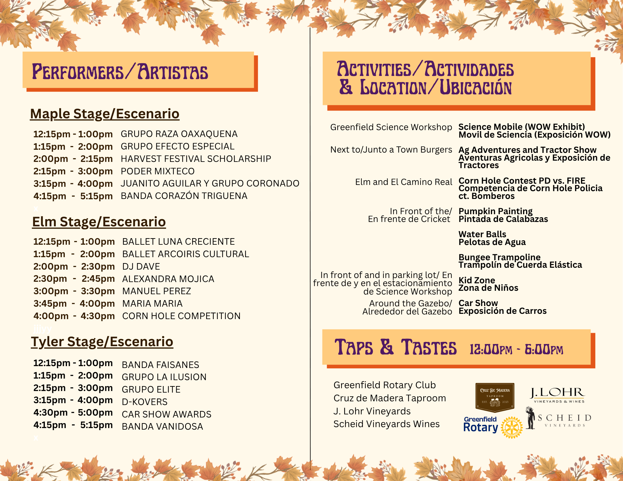 Program Details Flyer