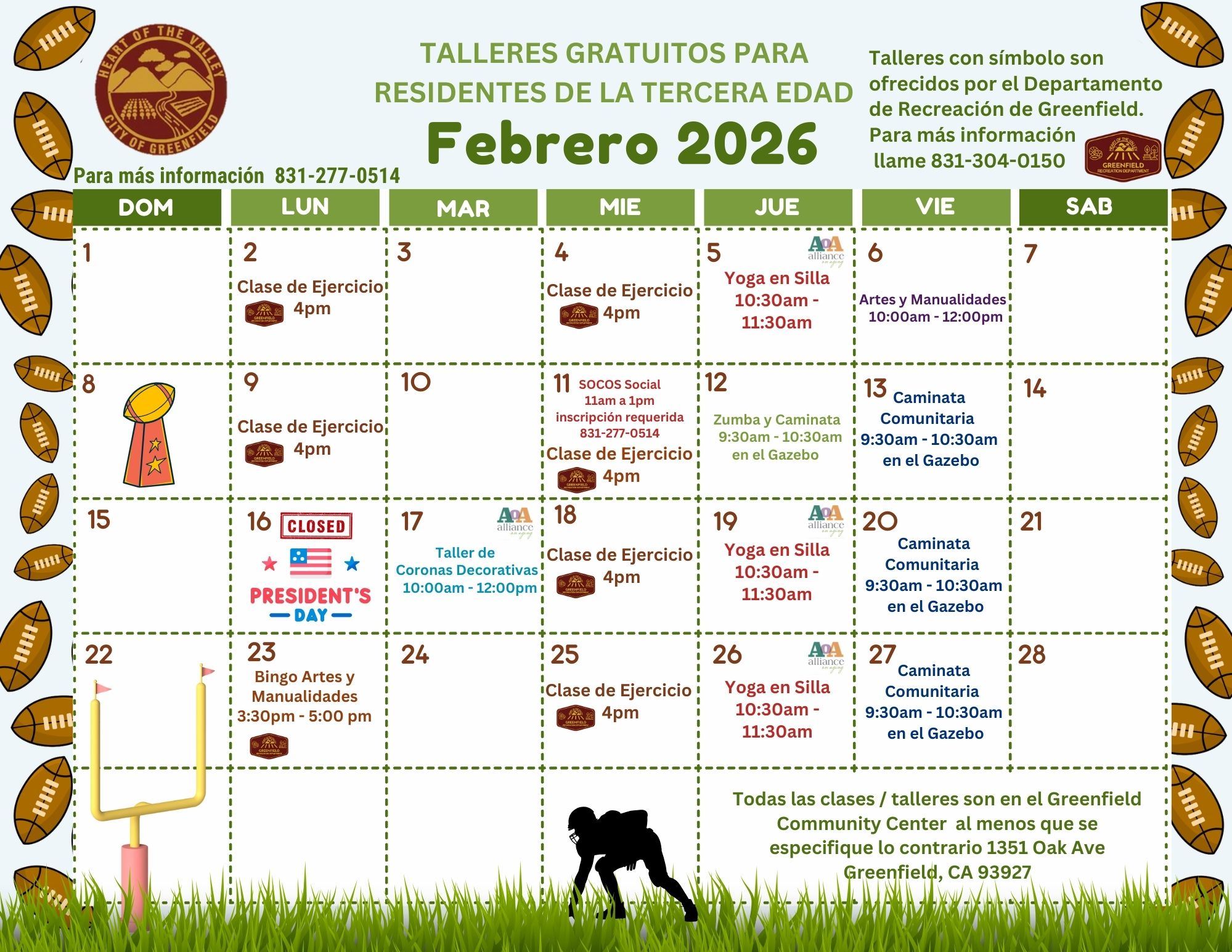 February Calendar SPA